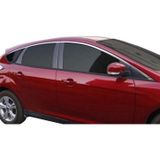 Ford Focus Uyumlu 3 Hatchback Cam Üst Çıtası 8 Parça. Krom 2011-2014