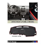 Ford Kuga 2015 2019 3d Torpido Koruyucu Kılıf Ön Göğüs Panel Kaplama Kırmızı Şerit