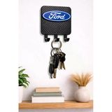 Ford Logolu Anahtar Askılığı – Duvar Tipi Anahtarlık Askısı 96x77mm