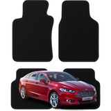 Ford Mondeo 4. Nesil (2012-2022) Özel Kesim Tam Uyumlu Lüx Oto Halı Paspas - Siyah