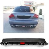 Ford Mondeo Ilk Kasa Uyumlu Body Kit Difüzör 4 Çıkış Yuvarlak Siyah Model 2