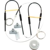 Ford Mondeo Mk3 2000-2007 4/5 Kapi Icin Elektrikli On Sag Veya Sol Kapi Cam Kriko Tamir Seti