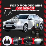 Ford Mondeo Mk4 2007-2014 Uzun Far Uyumlu Şimşek Etkili Led Xenon Light Series H1