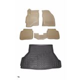Ford Mondeo Sedan 2001-2007 Premium 3D Havuzlu Oto Paspas Bizymo