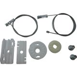 Ford Mustang Mk5 S197 2005-2014 Convertible Coupe İçin Elektrikli Arka Sağ Veya Sol Cam Kriko Seti