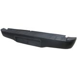 Ford Ranger Pick Up 07/09 Arka Tampon Siyah (Plaka Takılan Tip) (Bağlantı Ayaklı) (Tw) - Siyah