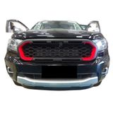 Ford Ranger Uyumlu T8 Ön Panjur Seti 2018 Ve Üzeri Ledli Mustang Logolu