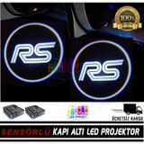 Ford RS Araçlar İçin Pilli Yapıştırmalı Kapı Altı Led Logo