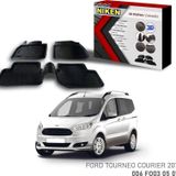 Ford Tourneo Courier Havuzlu 3D Paspas Niken Siyah 2014+ Sonrasi Uyumlu