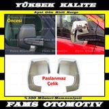 Ford Tourneo Custom 2012 Üzeri Krom 2 Parça Ayna Kapağı