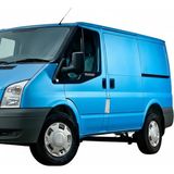 Ford Transit 2003-2013 Krom Depo Kapağı Paslanmaz Çelik - Gümüş