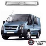 Ford Transit 2007-2013 Arası Krom Arka Plaka Üstü Paslanmaz Çelik