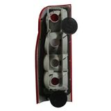 Ford Transit 2007-2013 V347 Stop Lambası Sağ Kırmızı - Beyaz (Duysuz) (Pleksan) (Oem No: 6C11 13404 Ad)