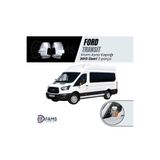 Ford Transit Krom Ayna Kapağı 2013 üzeri 2 Prç. Paslanmaz çelik 1229 200129-1