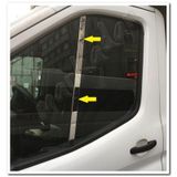 Ford Transit Krom Kelebek Cam Direği 2014 Sonrası 2 Parça Paslanm