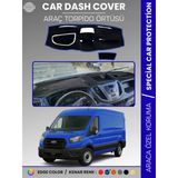 Ford Transit V363 (2014-2019) Üst 3 Gözlü Model Torpido Örtüsü Ön Göğüs Koruma