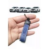 Ford Ve Logolu Anahtarlık Suni Deri (Lacivert)