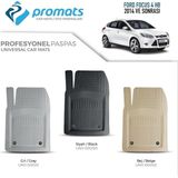 Fordfocus 4 Hb 2014 Sonrası Oto Paspas Profesyonel 4d Bej
