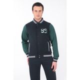 FORE SPORT Erkek Kolej Ceket 3 Iplik Içi Fileli Kolej Ceket