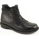 Forelli 28553-G Kadın Siyah Deri Comfort Bot