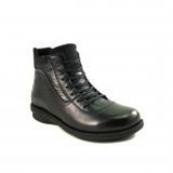 Forelli 28553 Siyah Deri Comfort Kadın Bot