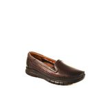 Forelli 29423 Hakiki Deri Kahve Kadın Comfort Ayakkabı