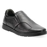Forelli 32606 Hoka H Erkek Hakiki Deri Anatomik Comfort Günlük Ayakkabı - Siyah
