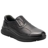 Forelli 46109-G For Halluks Siyah Deri Erkek Günlük Ayakkabı