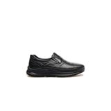 Forelli 46109-G For-Halluks Siyah Erkek Comfort Deri Ayakkabı