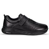 Forelli 49901-H Trieste 40/45 Hakiki Deri Anatomik Ultra Comfort Taban Geniş Rahat Kalıp Siyah Erkek Günlük Ayakkabı