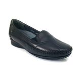 Forelli 51302 Lady-G Siyah Comfort Deri Kadın Günlük Ayakkabı