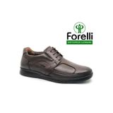 Forelli Broks (Bunyon) Kemik Çıkıntısına Özel Hakiki Deri Ortopedik Erkek Casual Ayakkabı KAHVERENGİ