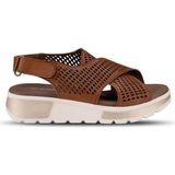 Forelli Ember-G Kadın Deri Sandalet Taba