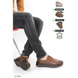 Forelli Erkek Yumuşak Deri Bağcıksız Günlük Ayakkabı F24/CM46109 - Kahve