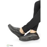 Forelli Erkek Yumuşak Deri Ortopedik Günlük Ayakkabı F24/CM32608 - Siyah