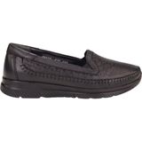 Forelli ETERNA-G Kadın Siyah Deri (36-41) Comfort Ayakkabı