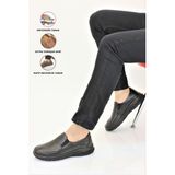 Forelli F23/CM46508 Siyah Hakiki Deri Erkek Klasik Ayakkabı