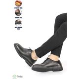 Forelli F24/CM43708 Deri Hafif Yumuşak Siyah Erkek Klasik Ayakkabı