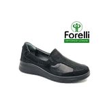 Forelli Faye Hakiki Deri Ortopedik Comfort Kadın Casual Ayakkabı SİYAH