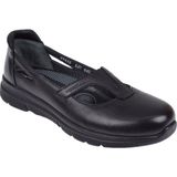 Forelli Hakiki Deri Comfort Kadın Ayakkabı For-Sole Siyah