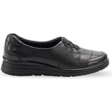 Forelli Hefa-H Kadın Siyah (36-41) Deri Comfort Ayakkabı