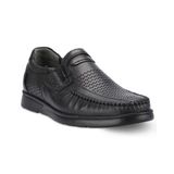 Forelli HELMUT-H Erkek Siyah Deri (40-45) Comfort Ayakkabı
