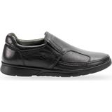 Forelli Hoka-H Erkek Siyah (40-45) Deri Comfort Ayakkabı