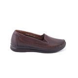 FORELLİ Kadın Comfort Ayakkabı, Kahve, 41 Numara