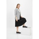 Forelli Kadın Ortopedik Şık Yumuşak Hakiki Deri Mevsimlik Ayakkabı F26Y/CM48006 - Siyah