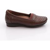 Forelli Mıraye-H 51307 Kadın Deri Comfort Ayakkabı - Taba