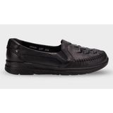 Forelli Olıvıa-H Kadın Siyah (36-41) Deri Comfort Ayakkabı