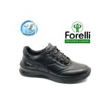 Forelli Proof Su Geçirmez Hakiki Deri Ortopedik Comfort Erkek Casual Ayakkabı SİYAH