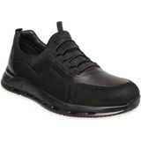 Forelli Saltuk 46602-G Erkek Deri Comfort Spor Ayakkabı - Siyah