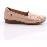 Forelli Teresa-G 51301 Krem Deri Comfort SS Kadın Ayakkabı